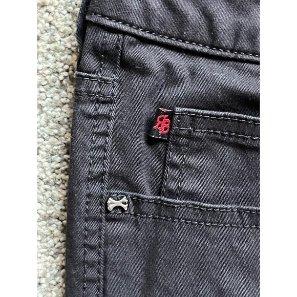 Royal Bones Size 15 Red Black Pants Jeans Stretch Daang Goodman Goth Punk - Picture 5 of 8